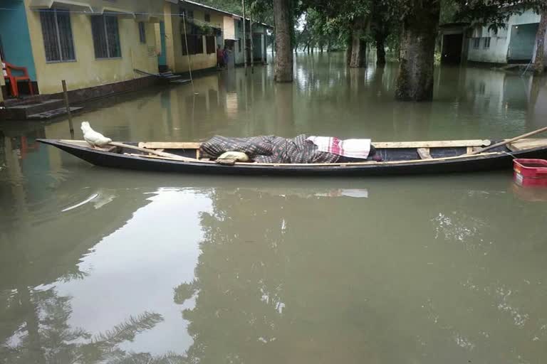 মৰিগাঁৱত বানপানীৰ ফলত তিনিজনৰ অকাল মৃত্যু