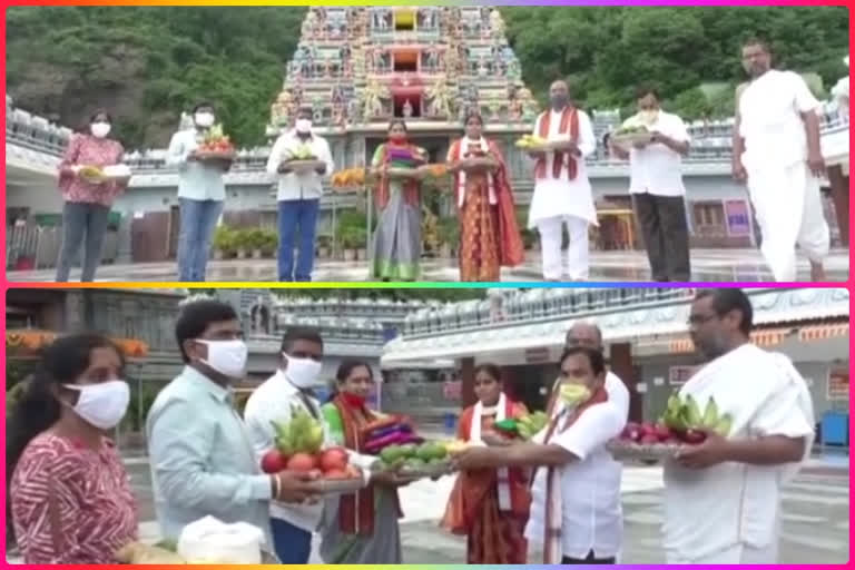 ashada saare to hyderabad mahankali goddess from vijayawada kanakadurga temple