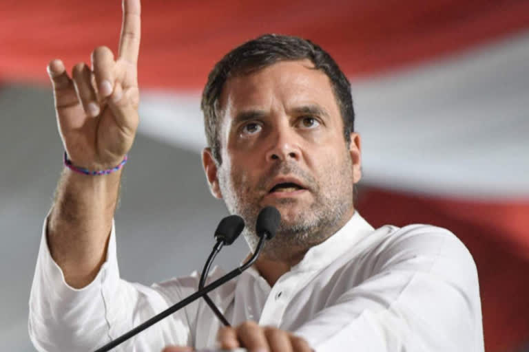 Rahul Gandhi warning for coronavirus