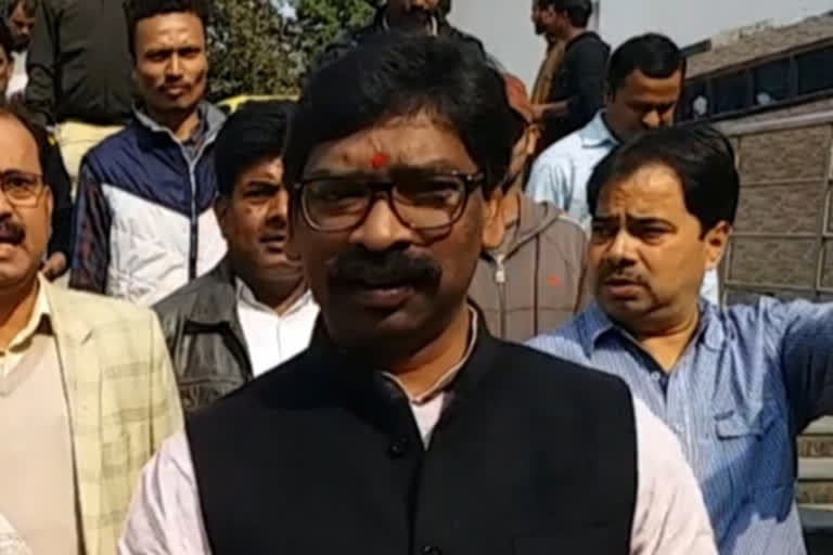 cm hemant soren got threat of capital punishment through mail