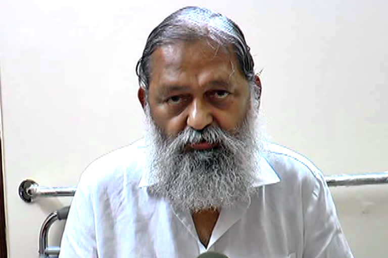 health minister anil vij reaction on corona vaccine human trial by rohtak pgi