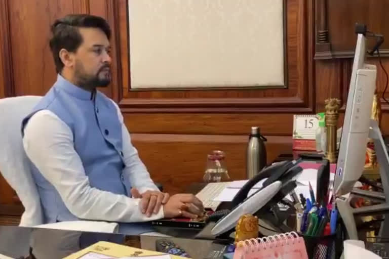 bjp leader anurag  thakur