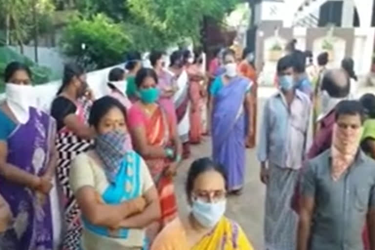 lg polymers gas leak victim villagers agitation