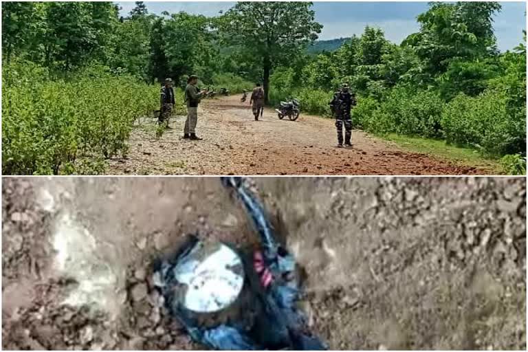 20 IED bomb recovered in chaibasa, bombs recovered in chaibasa, naxal in chaibasa, चाईबासा में 20 आईईडी बम बरामद, चाईबासा में बम बरामद, चाईबासा में नक्सल