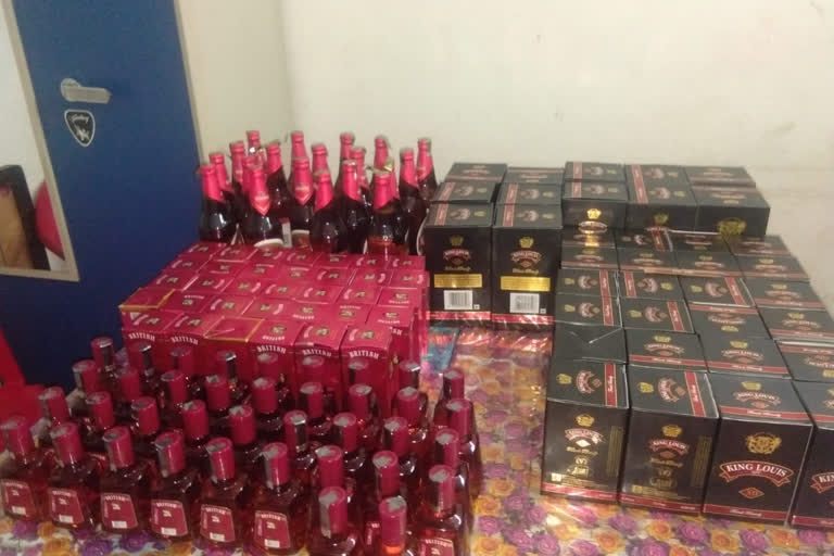 99 cartoon liquor seized in bihar