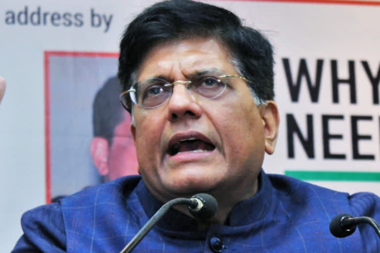 Aatmanirbhar Bharat  Union Minister Piyush Goyal  COVID-19 pandemic  COVID-19 infection  Coronavirus scare  Coronavirus crisis  COVID-19 outbreak  ആത്‌മനിർഭർ ഭാരത്  ഇന്ത്യ ആഗോള സാമ്പത്തിക പ്രവർത്തനത്തിന്‍റെ ഭാഗമാകുമെന്ന് പിയുഷ് ഗോയൽ