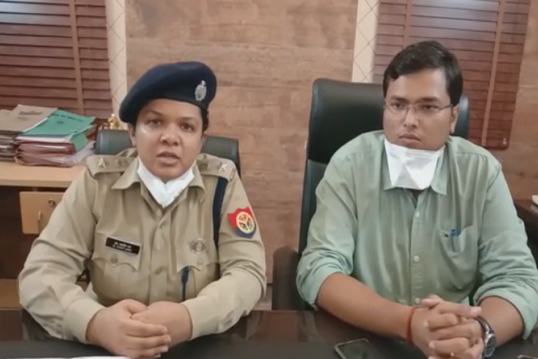 जानकारी देती पुलिस अधीक्षक डॉ. ख्याति गर्ग