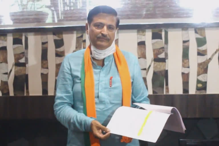 bjp leader rajesh thakral press conference on land of mem ka bagh hansi