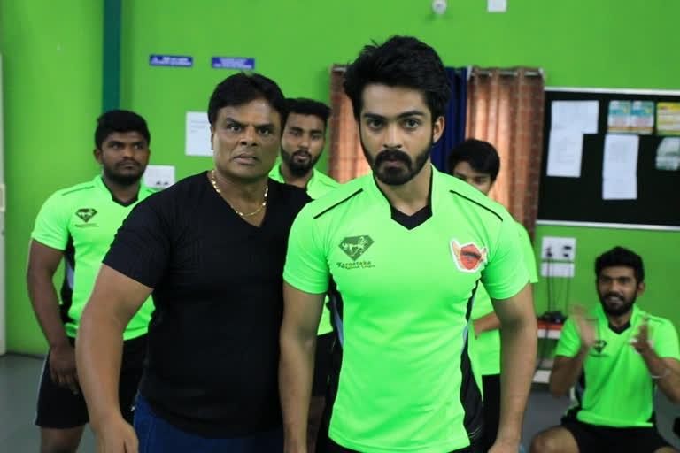 Jym Ravi acting in Bramhagantu as Kabaddi trainer