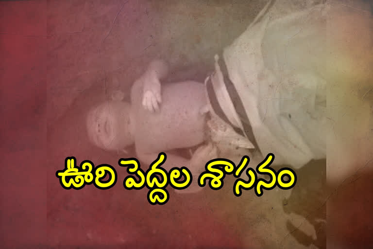 కన్నబిడ్డ మృతదేహాన్ని కాలువలో పడేసిన తండ్రి