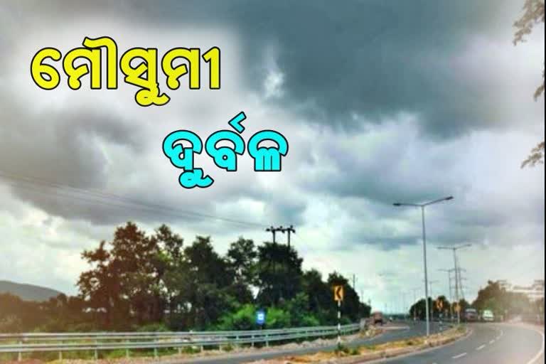 ରାଜ୍ୟରେ ମୌସୁମୀ ଦୁର୍ବଳ, କମିଲା ବର୍ଷା