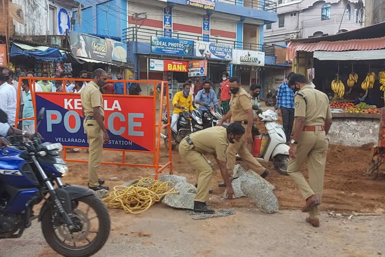 kerala-tamilnadu border issue  കേരള പൊലീസ്  കേരള-തമിഴ്നാട് അതിർത്തി