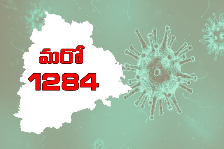 రాష్ట్రంలో కొత్తగా 1284 కరోనా కేసులు, ఆరుగురు మృతి