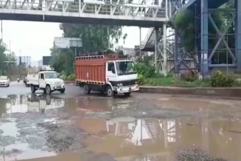 waterlogged in ghaziabad due to rain