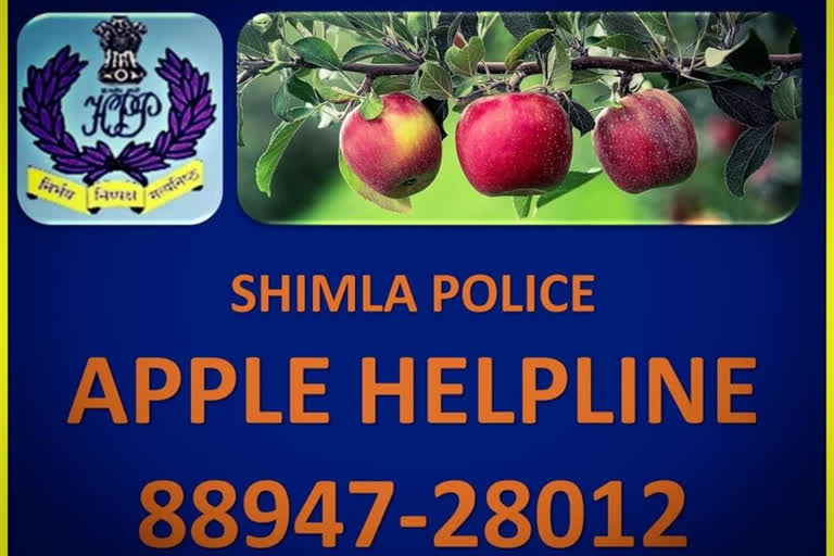 Shimla police release Helpline number