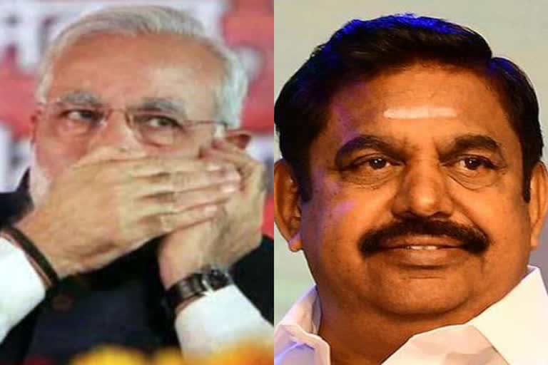 PM Modi Phone call to TN CM Palaniswami