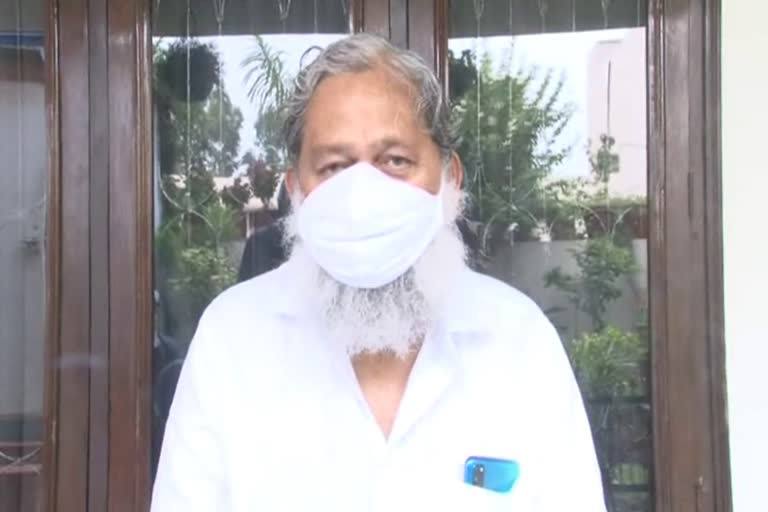 anil vij reaction on increasing covid19 cases in haryana