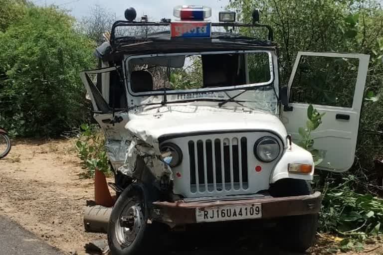 Road accident in Jalore