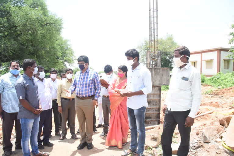 sangareddy district collector inspected development works in villages