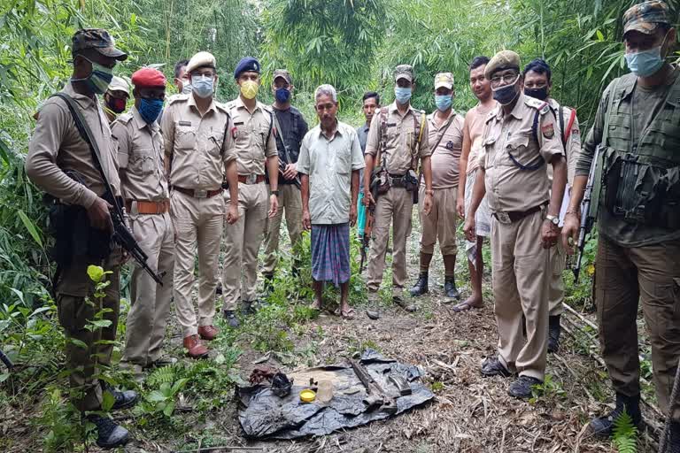 Arms Resque by Police At chirang