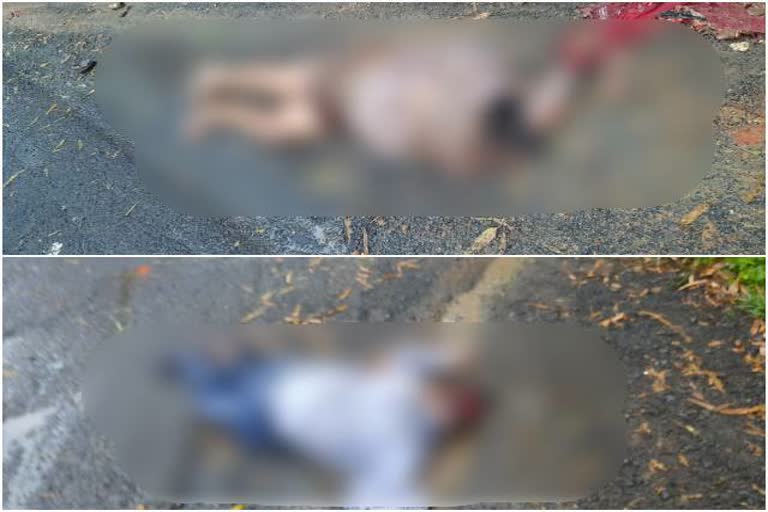 two people died in road accident in dumka, two people died in dumka, road accident in dumka, दुमका में सड़क दुर्घटना में दो लोगों की मौत, दुमका में दो लोगों की मौत, दुमका में सड़क दुर्घटना