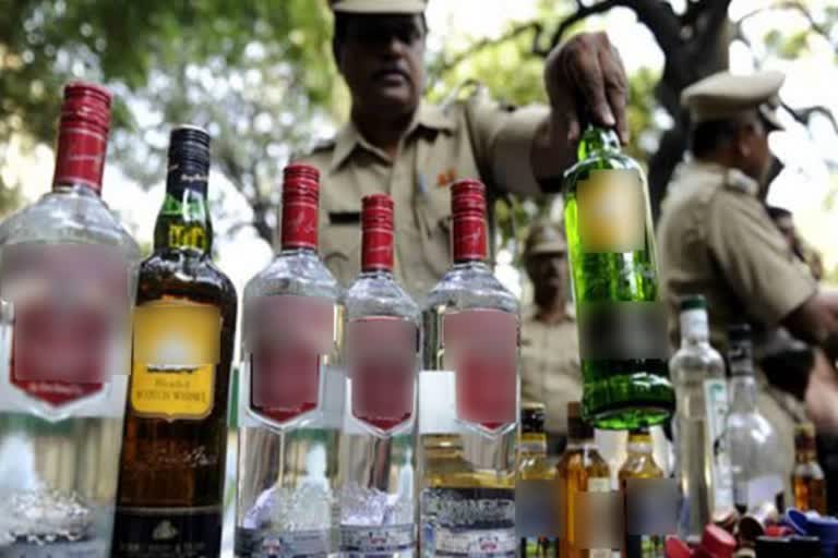 Liquor seized in bihar