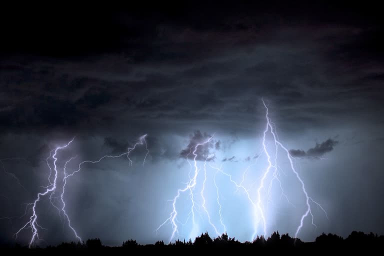 died in lightning strikes in West Bengal