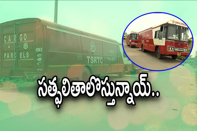 RTC cargo services showing results in joint Nizamabad district ..