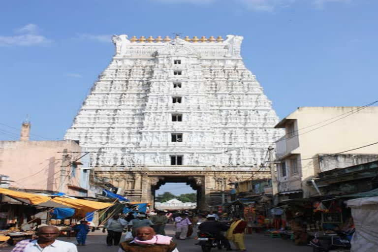 tirupathi govindaraja swami temple retired priest expired due to ill health