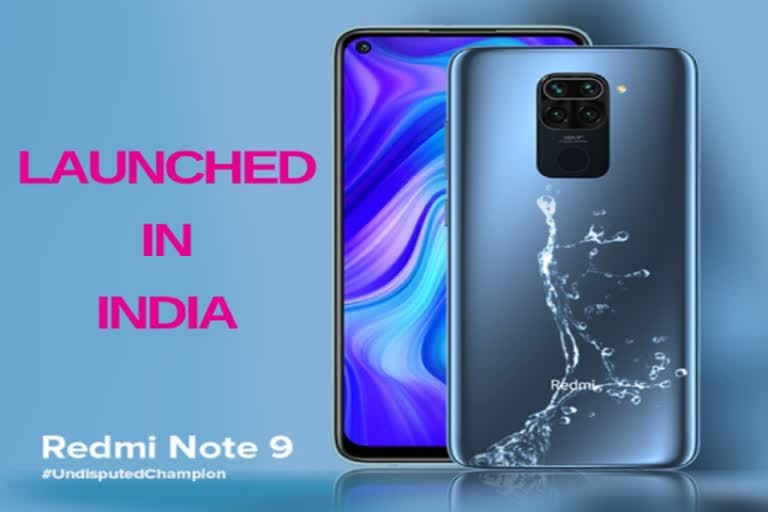 features of Redmi note 9