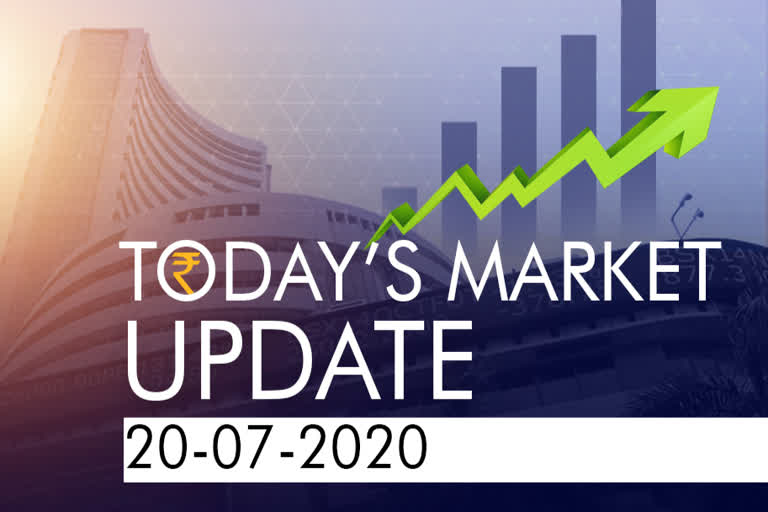 MARKET WRAP: Sensex ends 399 pts up; Nifty reclaims 11K; IT stocks surge