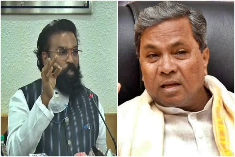 Sriramulu challenged Siddaramaiah