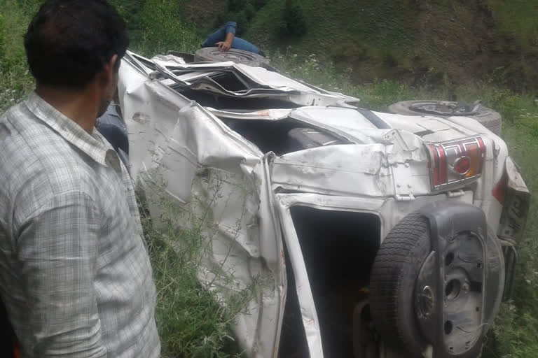 road accident in bharmour of chamba