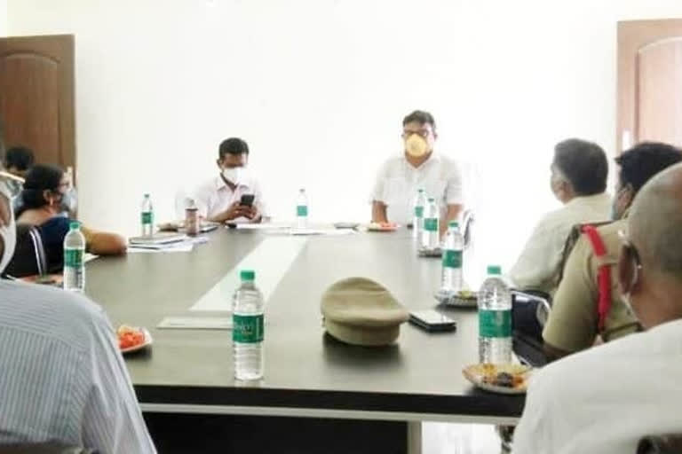 mla ambati rambabu review meeting