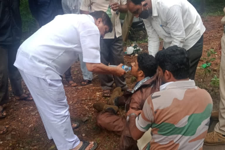 ಮಾನವೀಯತೆ ತೋರಿದ ಶಾಸಕ ಆರಗ ಜ್ಞಾನೇಂದ್ರ