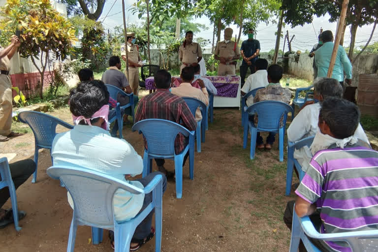 peddapalli district police special focus on maoists