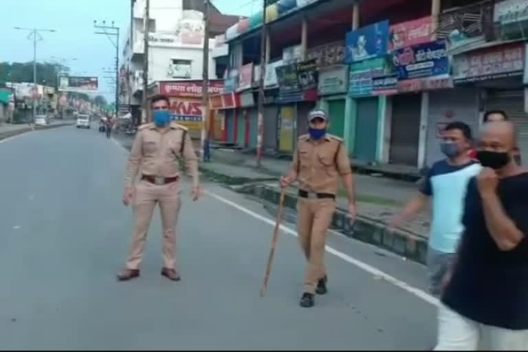 Complete lockdown in ten police station areas of Kanpur