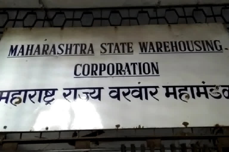 nagpur warehouse full news  nagpur warehouse issue  corona effect on warehouse  कोरोनाचा शेतमाल साठवणुकीवर परिणाम  नागपूर गोदामे शंभर टक्के भरलेले  नागपूर नवीन शेतमाल साठवणूक प्रश्न