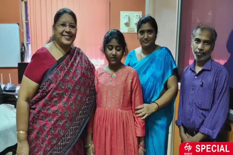 visually challenged girl succeeds in cbse exams