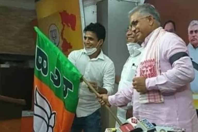 footballer mehtab hussain joined bjp