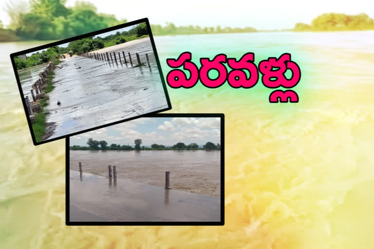 Increasing flood flow in   kundu river