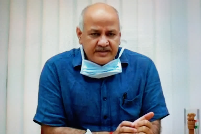 manish sisodia wrote letter to higher education dept to take action against du