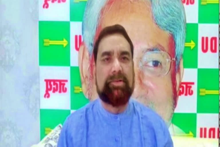 JD(U) spokesperson Nitish Kumar government food in bihar covid situation in bihar Rajiv Ranjan பிகார் வெள்ளம் பிகார் கோவிட்19 பாதிப்பு ஜனதா தளம் நிதிஷ் குமார் காங்கிரஸ் ராகுல் காந்தி ராஜிவ் ரஞ்சன்