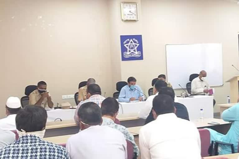 aurangabad: religious leaders meet with police commissioner