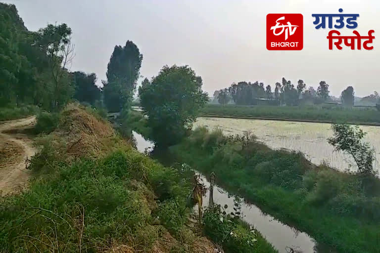 threat of water logging on 30 villages of jind