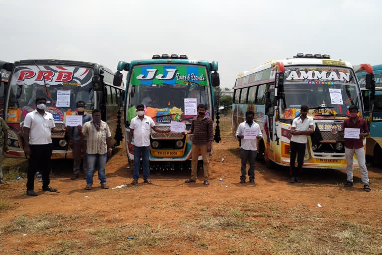 Tourist van drivers Strike