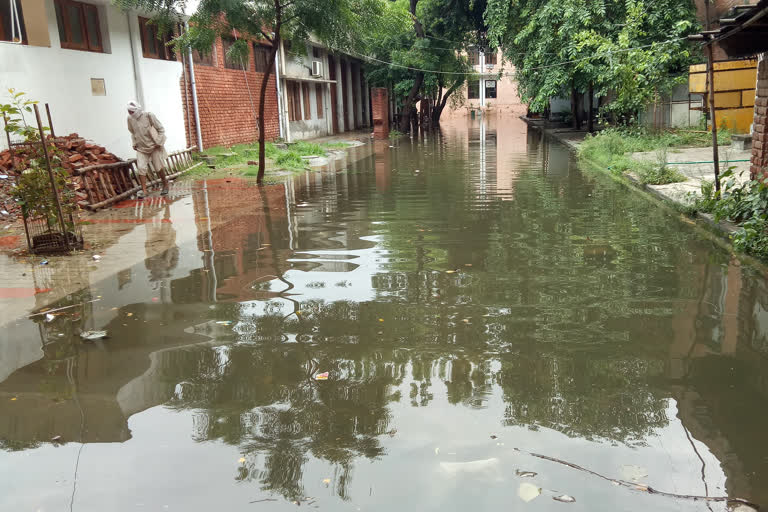 water drainage problem bhiwani