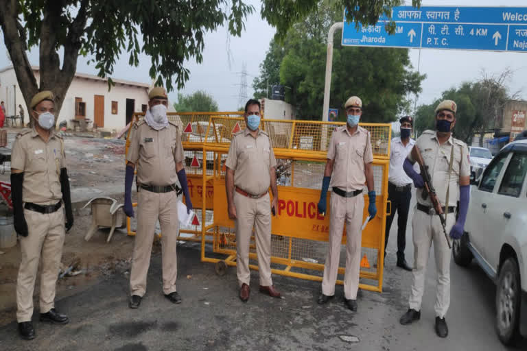 Police is vigilantly guarding border areas even during the rainy season