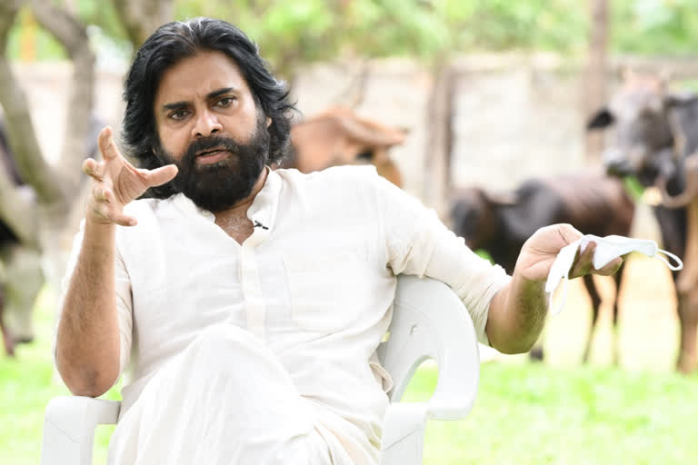 pawan kalyan with janasena leaders