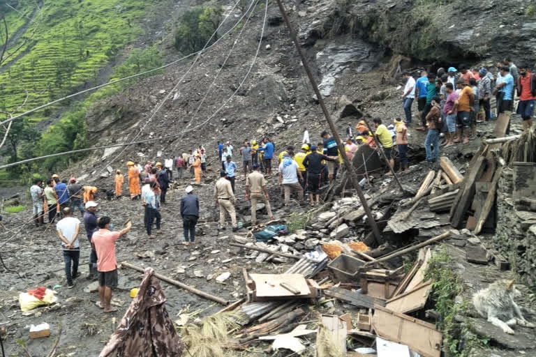 6 died in landslide at Pithoragarh's Tanga village